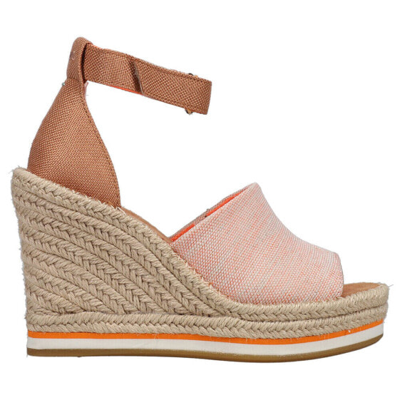 TOMS Marisol Wedge Espadrille Womens Brown Casual Sandals 10018186T