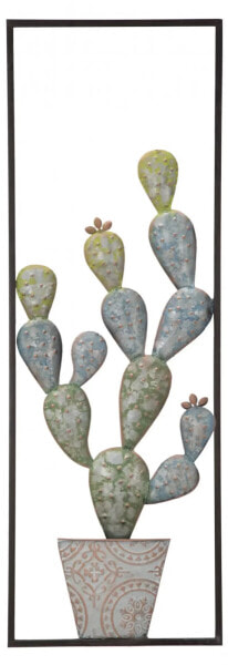 Tafel mit Kaktus