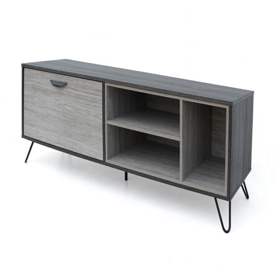 Тумба Noble House Dorrin Two Toned Grey Oak Finished TV Stand