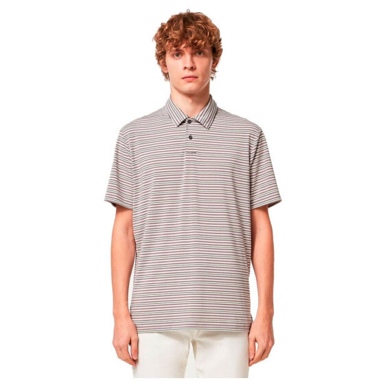 OAKLEY APPAREL Archive Stripe short sleeve polo