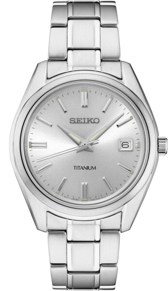 Seiko Essentials Quartz Silver Dial Men's Watch SUR369P1