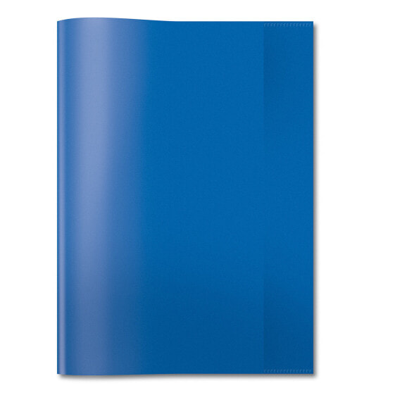HERMA Exercise book cover PP A4 transparent/dark blue - Blue - Polypropylene (PP) - Man/Woman - 210 mm - 297 mm - 1 pc(s)