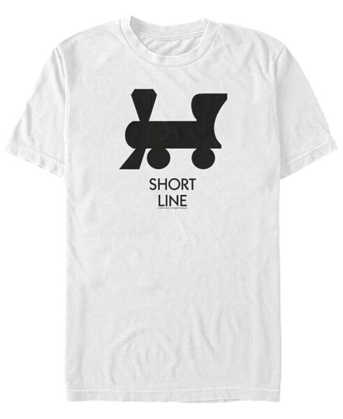 Men's Short Line Short Sleeve Crew T-shirt