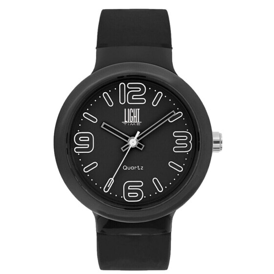Часы унисекс LIGHT TIME EUROPE Чёрные (Ø 40 мм)