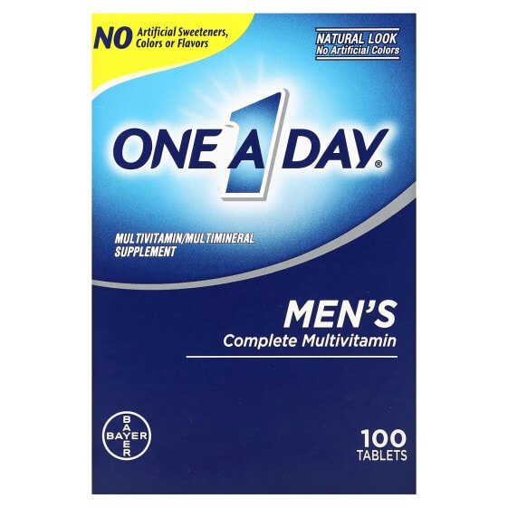 Men's Complete Multivitamin, 100 Tablets