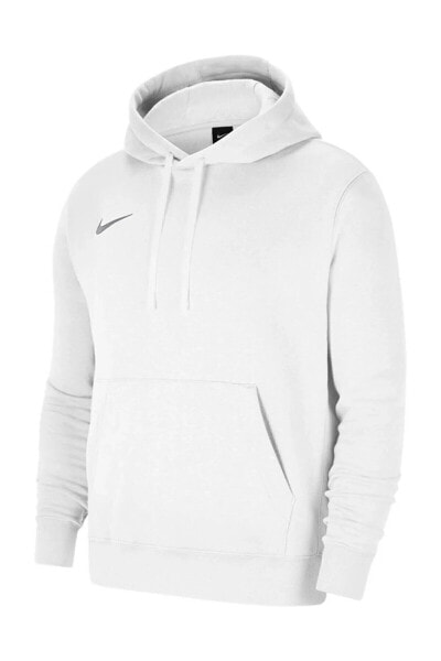 Cw6894-101 Flc Park20 Fz Hoodie Erkek Kapüşonlu Spor Sweatshirt Beyaz