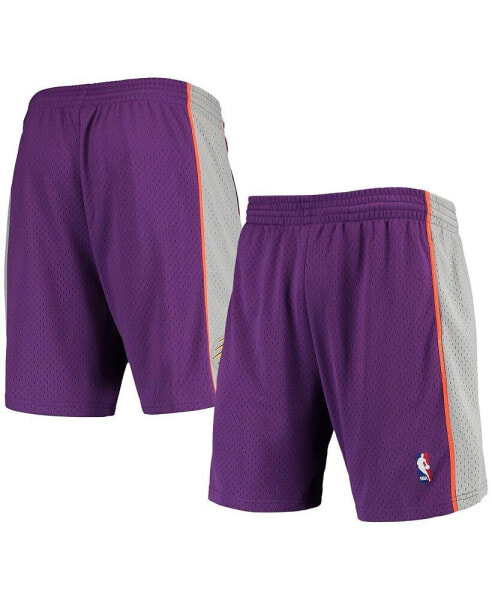 Men's Purple Phoenix Suns 2001-02 Hardwood Classics Swingman Shorts