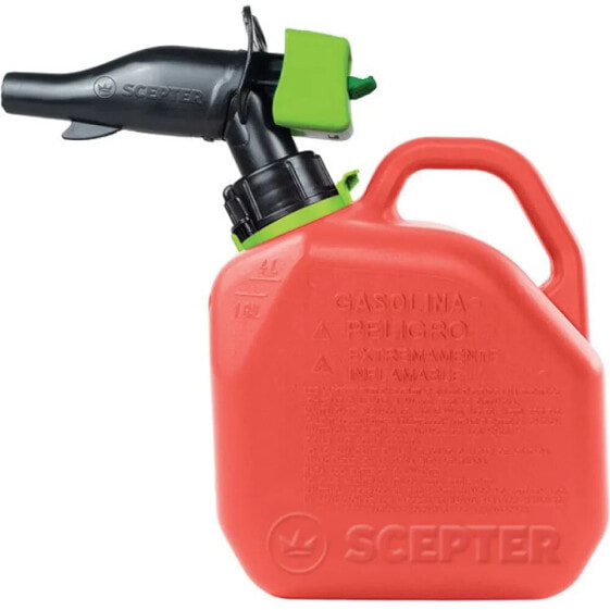 SCEPTER Smartcontrol Gasoline Fuel Can 3.8L