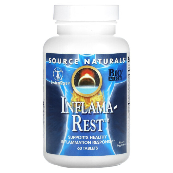 Травяной препарат Inflama-Rest, 60 таблеток, бренд Source Naturals