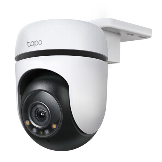 Tapo Outdoor Pan/Tilt Security WiFi Camera - IP security camera - Indoor & outdoor - Wireless - CE - FCC - RoHS - RCM - Ceiling - White - Black