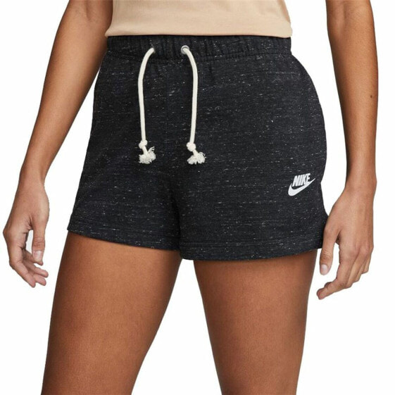 Спортивные шорты Nike Sportswear Gym Vintage для женщин, Чёрный