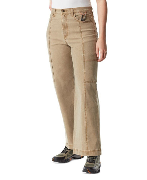 Women's High-Rise Wide-Leg Utility Pants