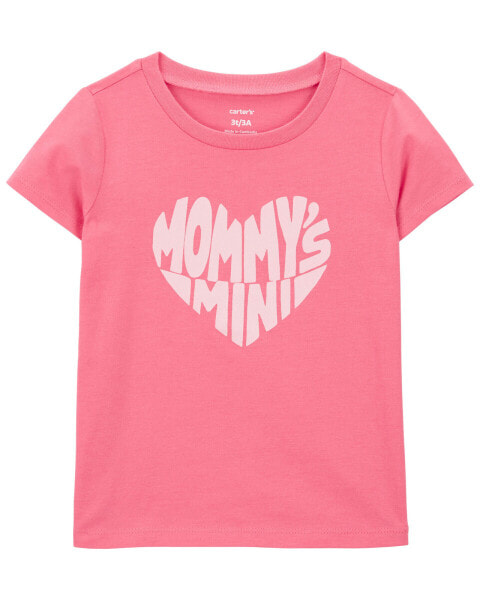 Toddler 'Mommy's Mini' Graphic Tee 4T