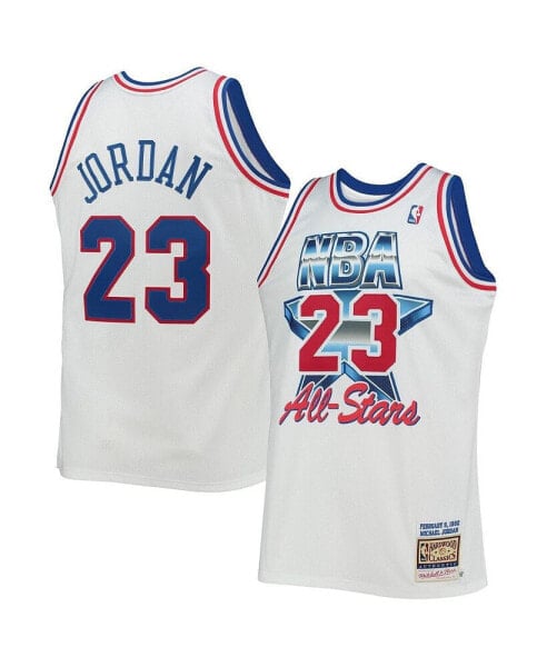 Men's Michael Jordan White Eastern Conference Hardwood Classics 1992 NBA All-Star Game Authentic Jersey