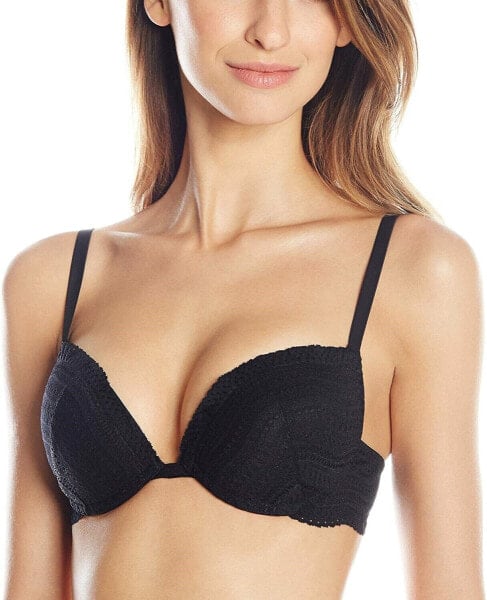 Cosabella 168500 Womens Dolce Beauty Underwire Lace Push Up Bra Black Size 36D