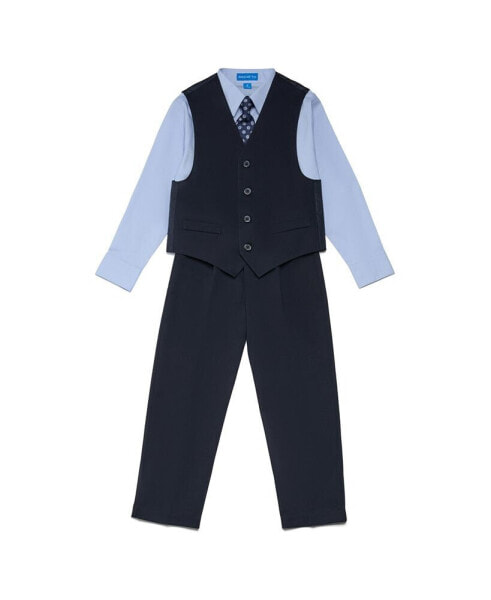 Boys 4 Piece Vest Set