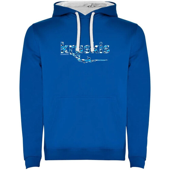 KRUSKIS Spearfishing Two-Colour hoodie