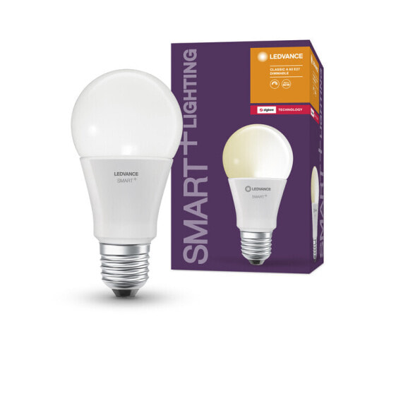 Ledvance SMART+ Classic, Smart bulb, ZigBee, White, E27, Warm white, 2700 K