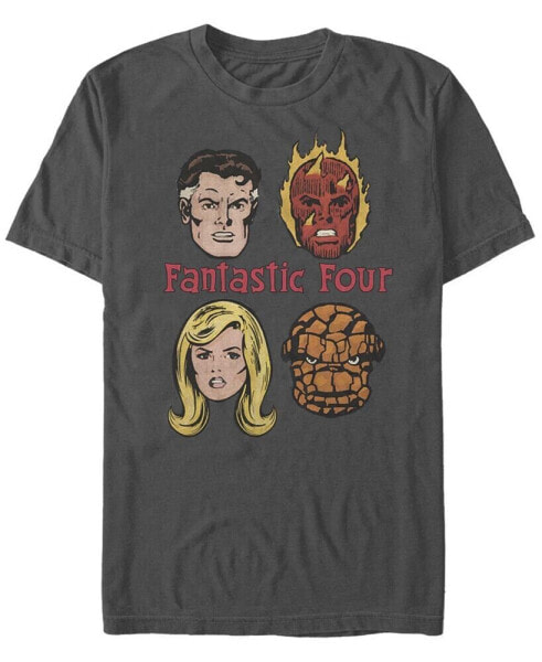 Men's Fantastic Four Short Sleeve Crew T-shirt