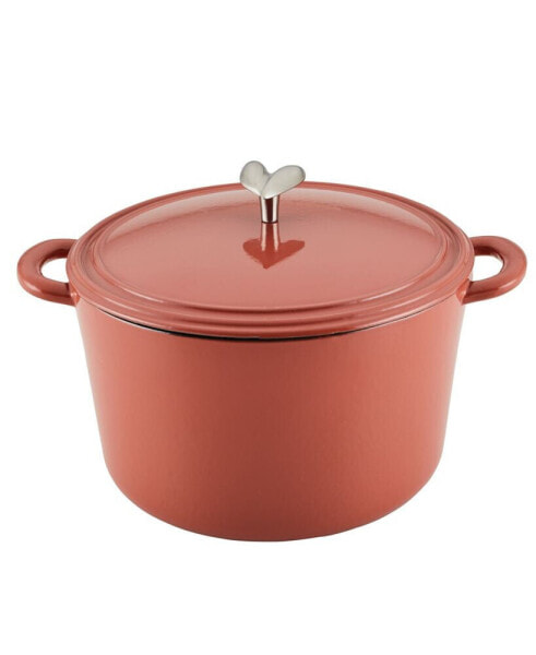 Enamelled Cast Iron 6 Quart Dutch Oven with Lid