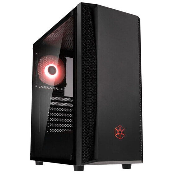 SilverStone Fara B1 Midi-Tower, ARGB, Tempered Glass - schwarz