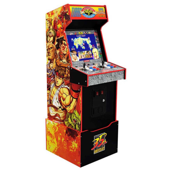 ARCADE1UP Legacy Turbo Street Figther Arcade Machine