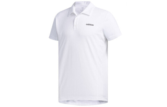 Поло мужское Adidas Trendy_Clothing FL0332, белое – футболка-поло