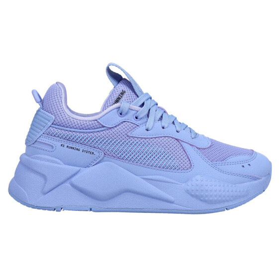 Puma RsX Mono Lace Up Womens Purple Sneakers Casual Shoes 38542802