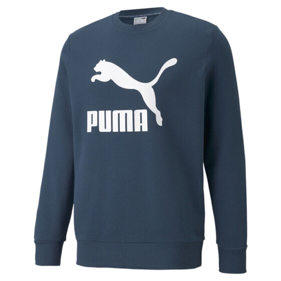 Худи мужское PUMA Classics Logo Crew Neck Sweatshirt среднего размера XXL 530087-65