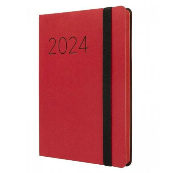 Расписание гибкое Finocam Flexi 2024 Красный 11,8 x 16,8 см