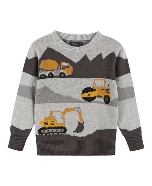 Big Boys / Construction Graphic Sweater