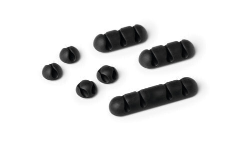 Durable Cavoline Clip Mix - Cable holder - Desk - Plastic - Black