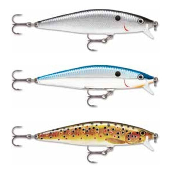 RAPALA Flat Rap minnow 7g 80 mm