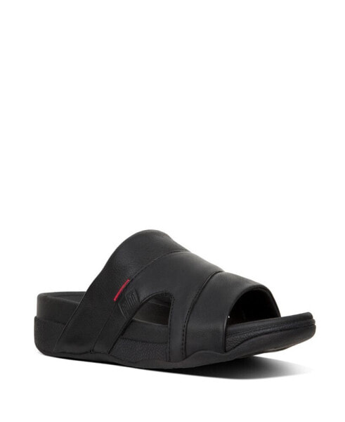 Шлепанцы женские Fitflop Freeway Pool Slide в коже