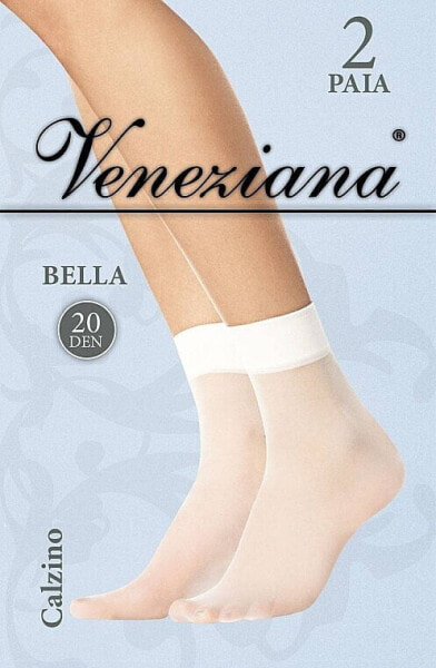 Socken für Frauen Bella 20 Den cognac