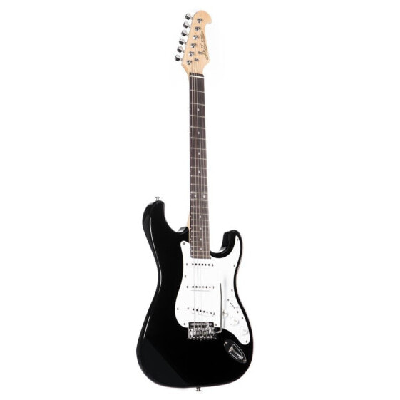 J & D Electric guitar ST Rock RW BK Black