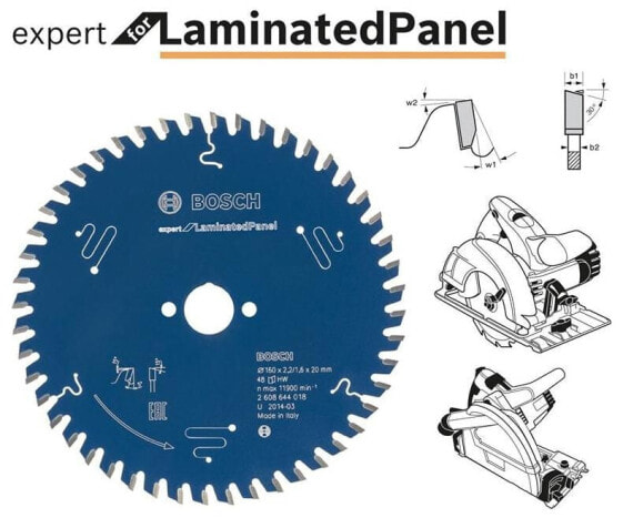 Ламинированная панель Expert 190x30 мм 60 зуб.