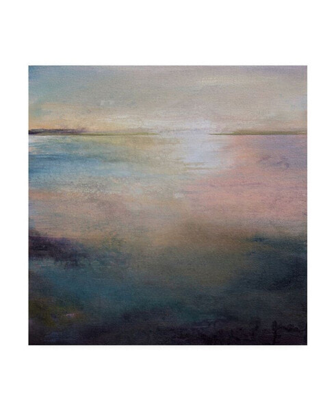 Karen Hal Listen to the Silence Abstract Canvas Art - 15.5" x 21"