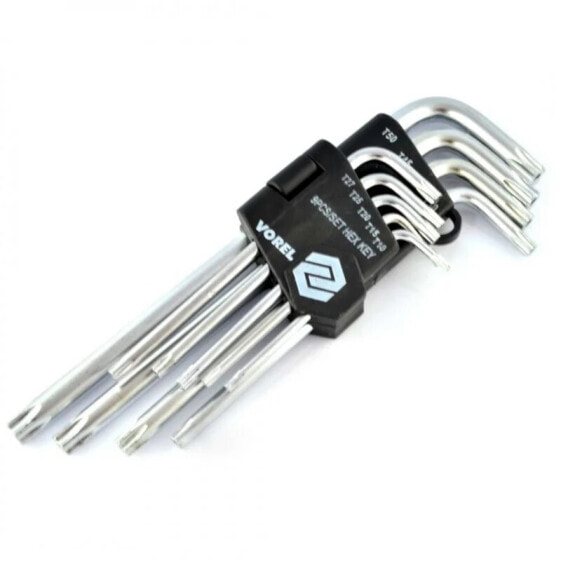Набор ключей TORX T10-T50 VOREL 56478 - 9 шт.