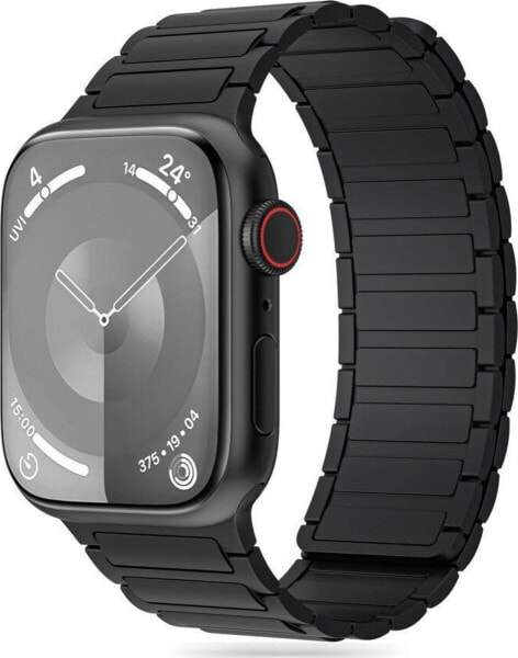 Tech-Protect Pasek do APPLE WATCH 4 / 5 / 6 / 7 / 8 / 9 / SE / ULTRA 1 / 2 (42 / 44 / 45 / 49 MM) Tech-Protect Iconband Magnetic czarne