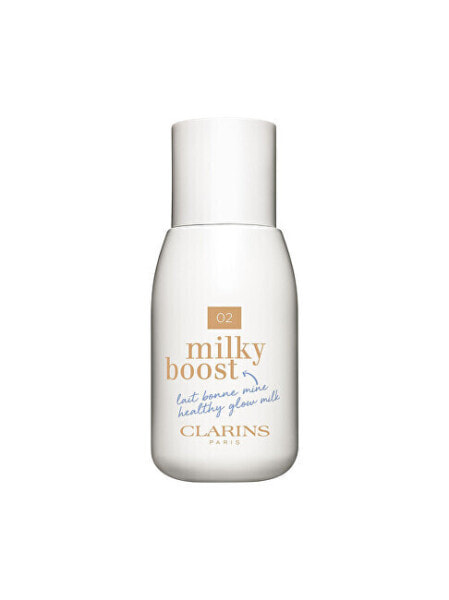 Тональный крем Clarins Milky Boost Make-up (Осветляющее питающее молоко) 50 мл