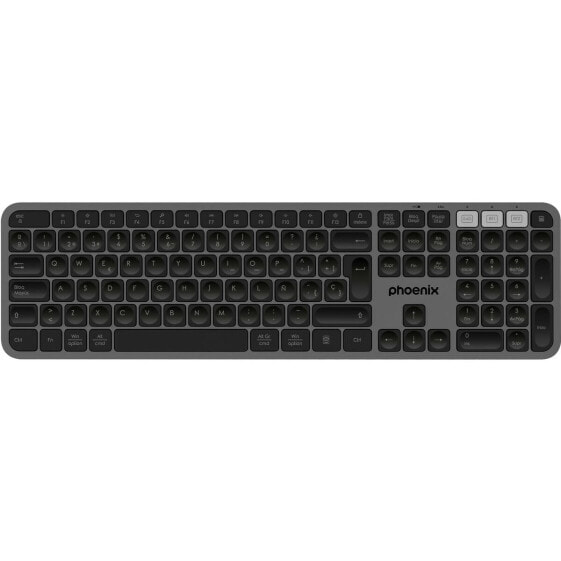 Bluetooth-клавиатура Phoenix K300 Серый Испанская Qwerty