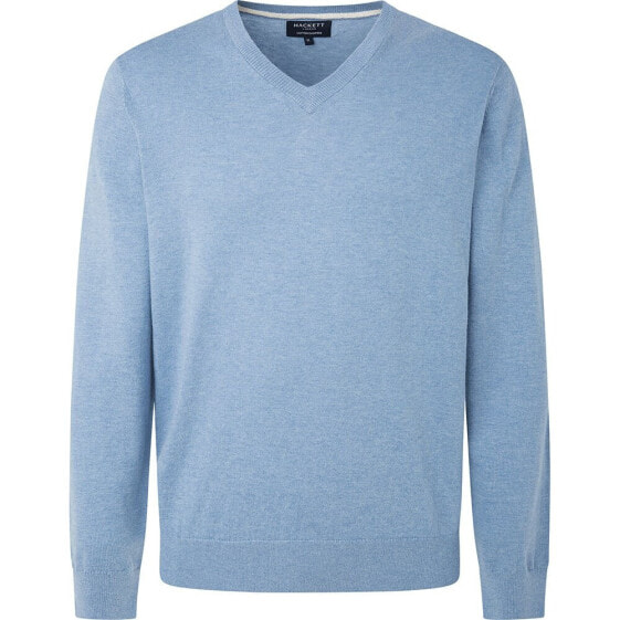 HACKETT Cotton Cashmere V Neck Sweater