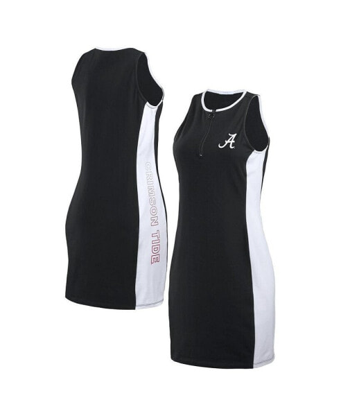 Women's Black Alabama Crimson Tide Bodyframing Tank Dress