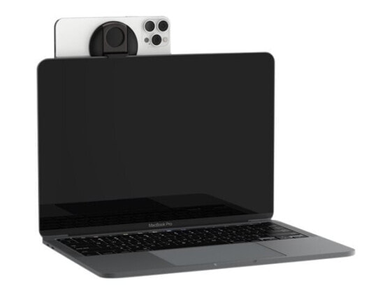 Belkin iPhone Halterung mit MagSafe für MacBook/Notebook"Schwarz Smartphone