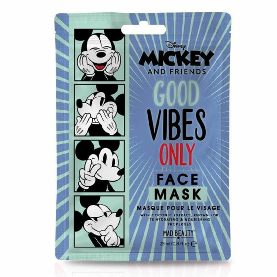 Маска для лица увлажняющая Mad Beauty Disney M&F Mickey 25 мл