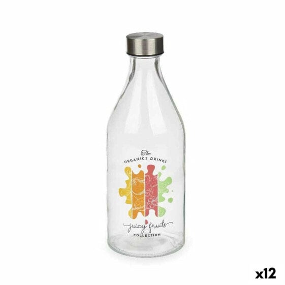 Бутылка для хранения фруктов Juicy Fruits Vivalto Стекло 1 L (12 штук)