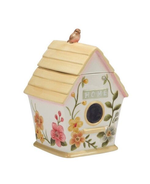 Nature's Song 3-D Birdhouse Cookie Jar