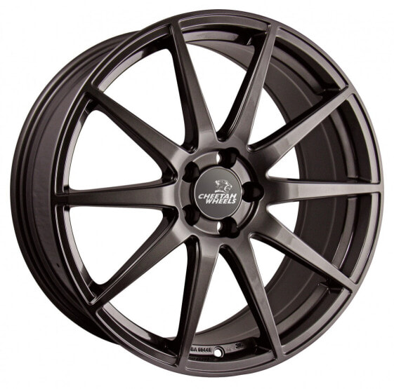 Колесный диск литой Cheetah Wheels CV.01 dark grey 9.5x19 ET35 - LK5/120 ML72.6 - Диск колесный литой Cheetah Wheels CV.01 темно-серый 9.5x19 ET35 - LK5/120 ML72.6