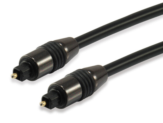 Equip TOSLINK Optical SPDIF Digital Audio Cable - 3.0m - TOSLINK - Male - TOSLINK - Male - 3 m - Black
